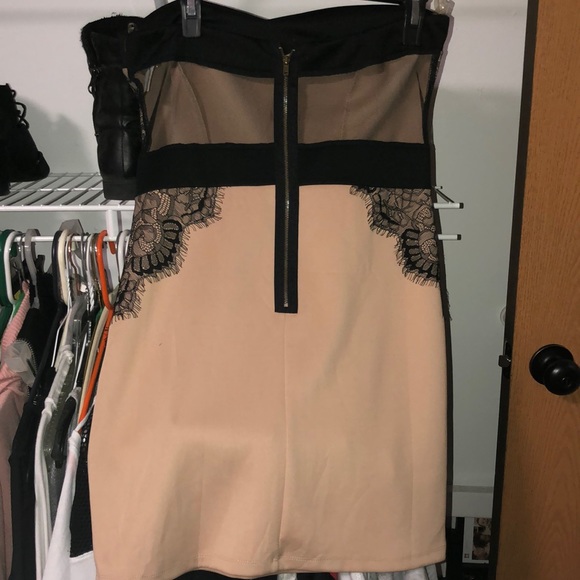 Strapless party dress - Picture 2 of 3